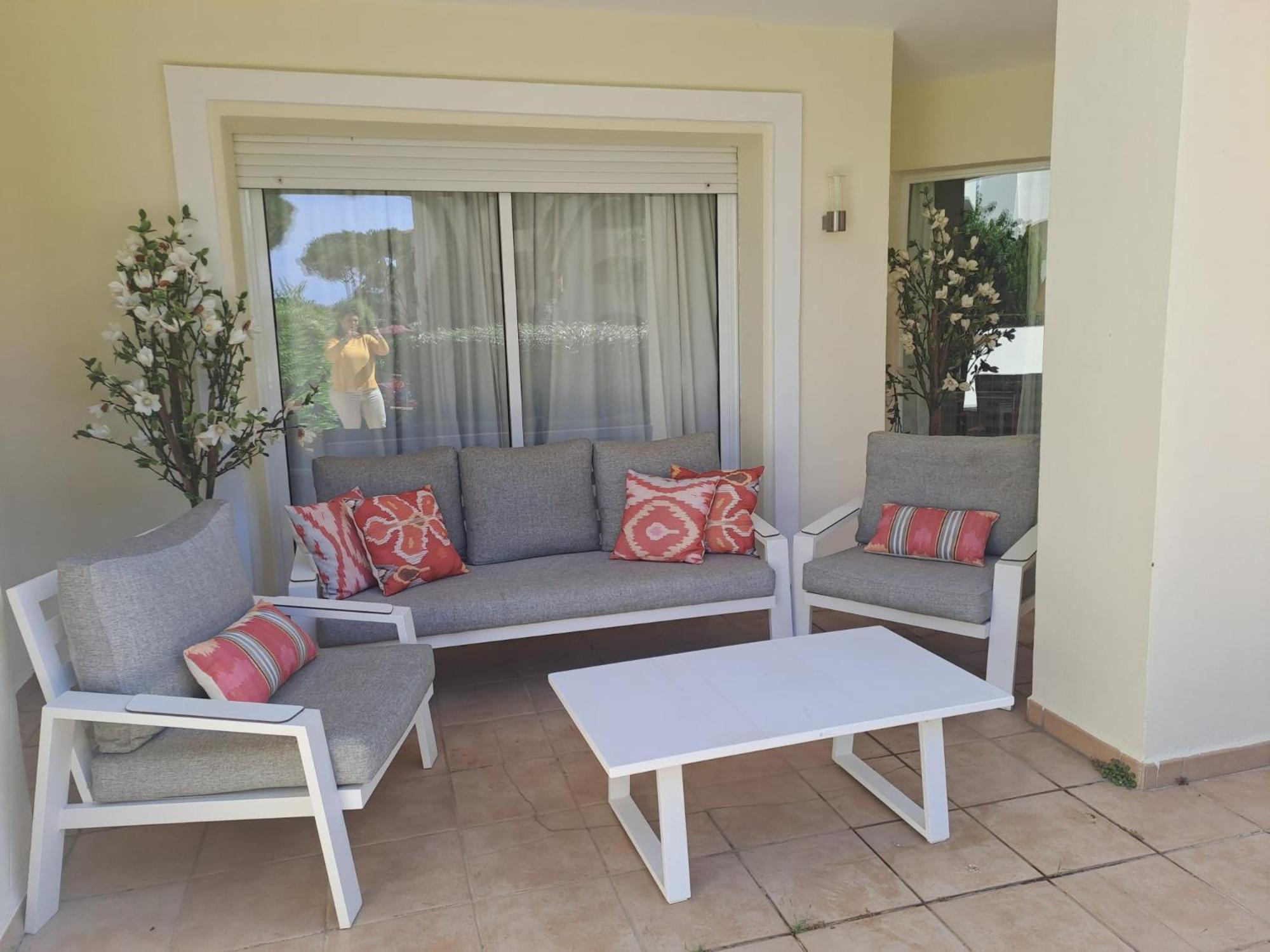 Ferienwohnung Hacienda Playa Elviria 300 M Playa,Jardin , 2 Hab ,Marbella Exterior foto