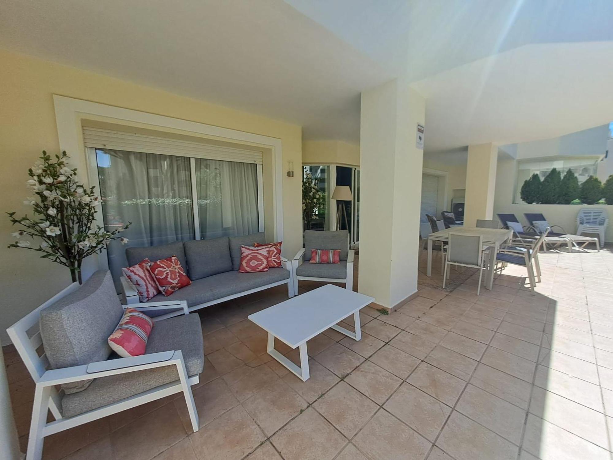 Ferienwohnung Hacienda Playa Elviria 300 M Playa,Jardin , 2 Hab ,Marbella Exterior foto