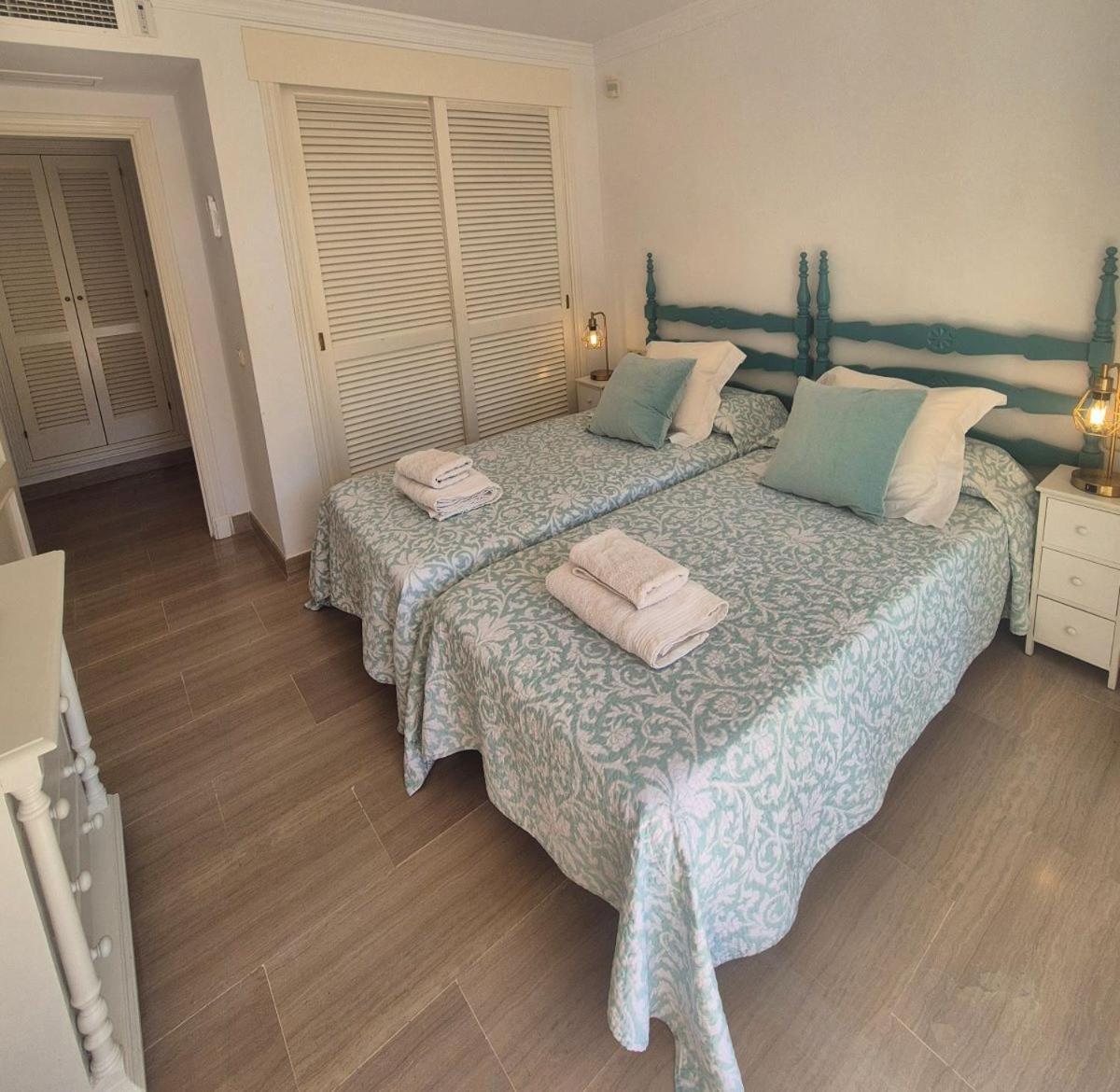 Ferienwohnung Hacienda Playa Elviria 300 M Playa,Jardin , 2 Hab ,Marbella Exterior foto