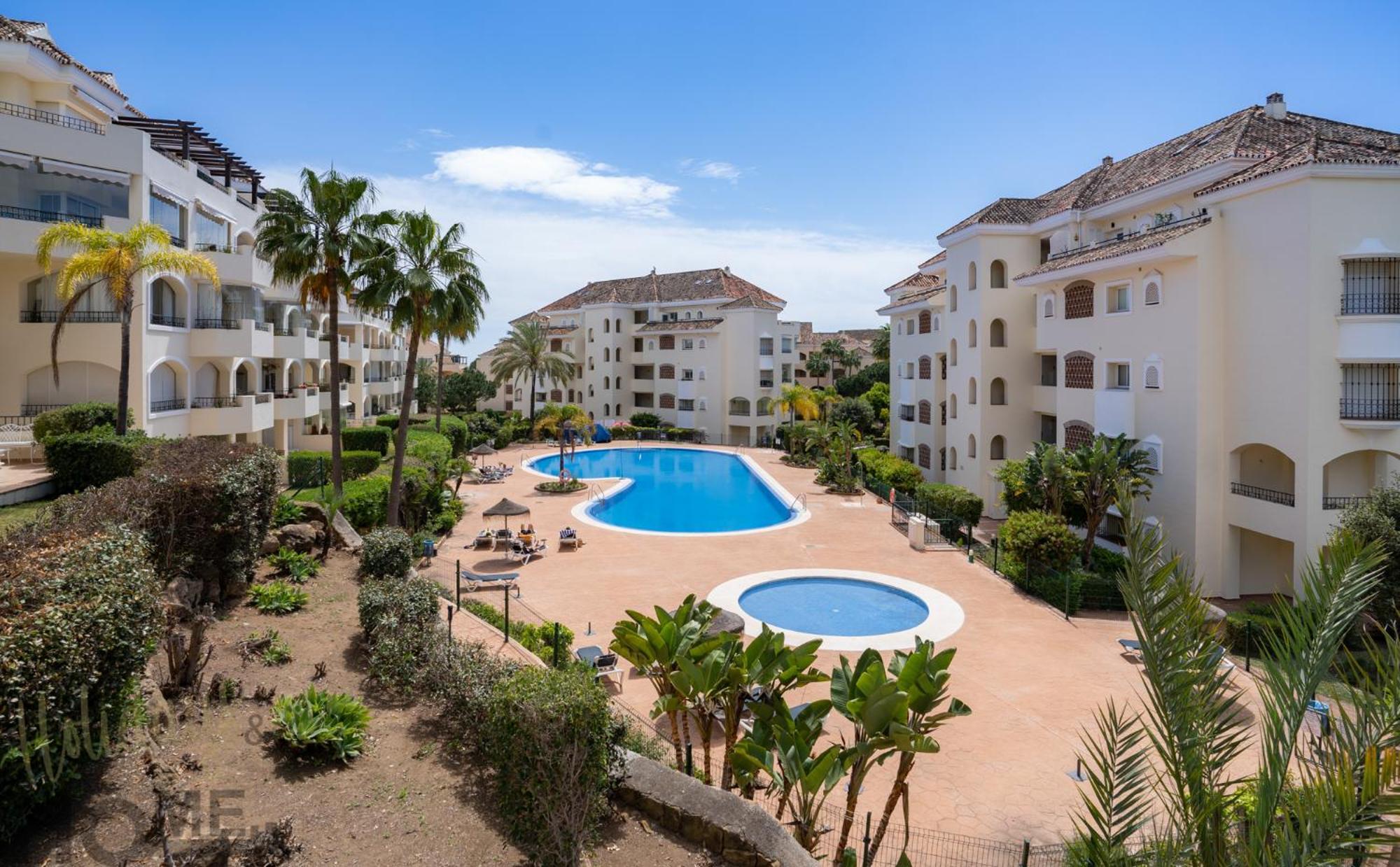 Ferienwohnung Hacienda Playa Elviria 300 M Playa,Jardin , 2 Hab ,Marbella Exterior foto