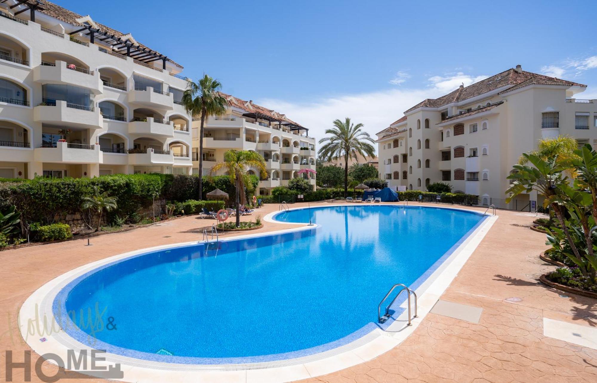 Ferienwohnung Hacienda Playa Elviria 300 M Playa,Jardin , 2 Hab ,Marbella Exterior foto