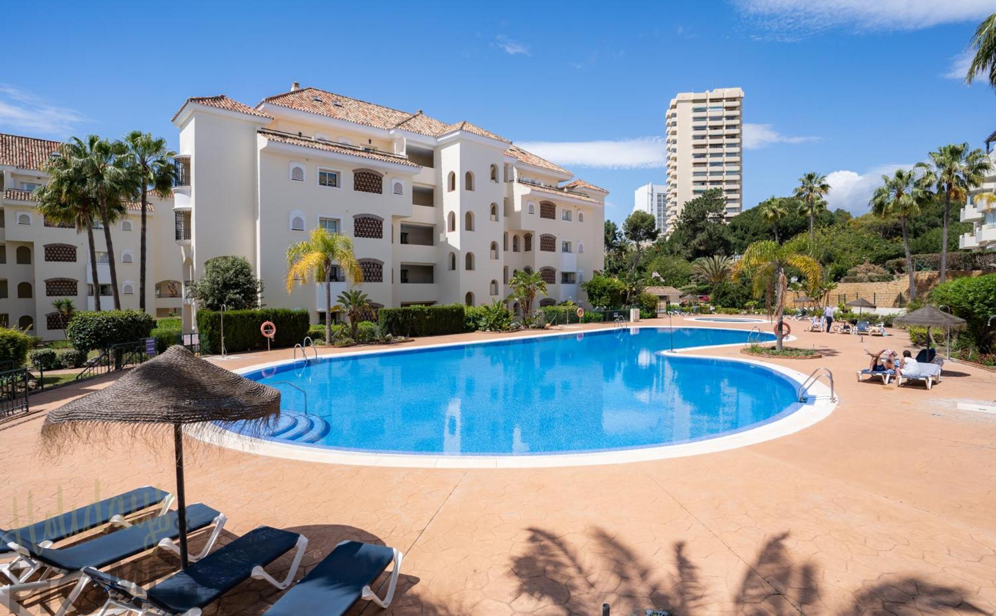 Ferienwohnung Hacienda Playa Elviria 300 M Playa,Jardin , 2 Hab ,Marbella Exterior foto
