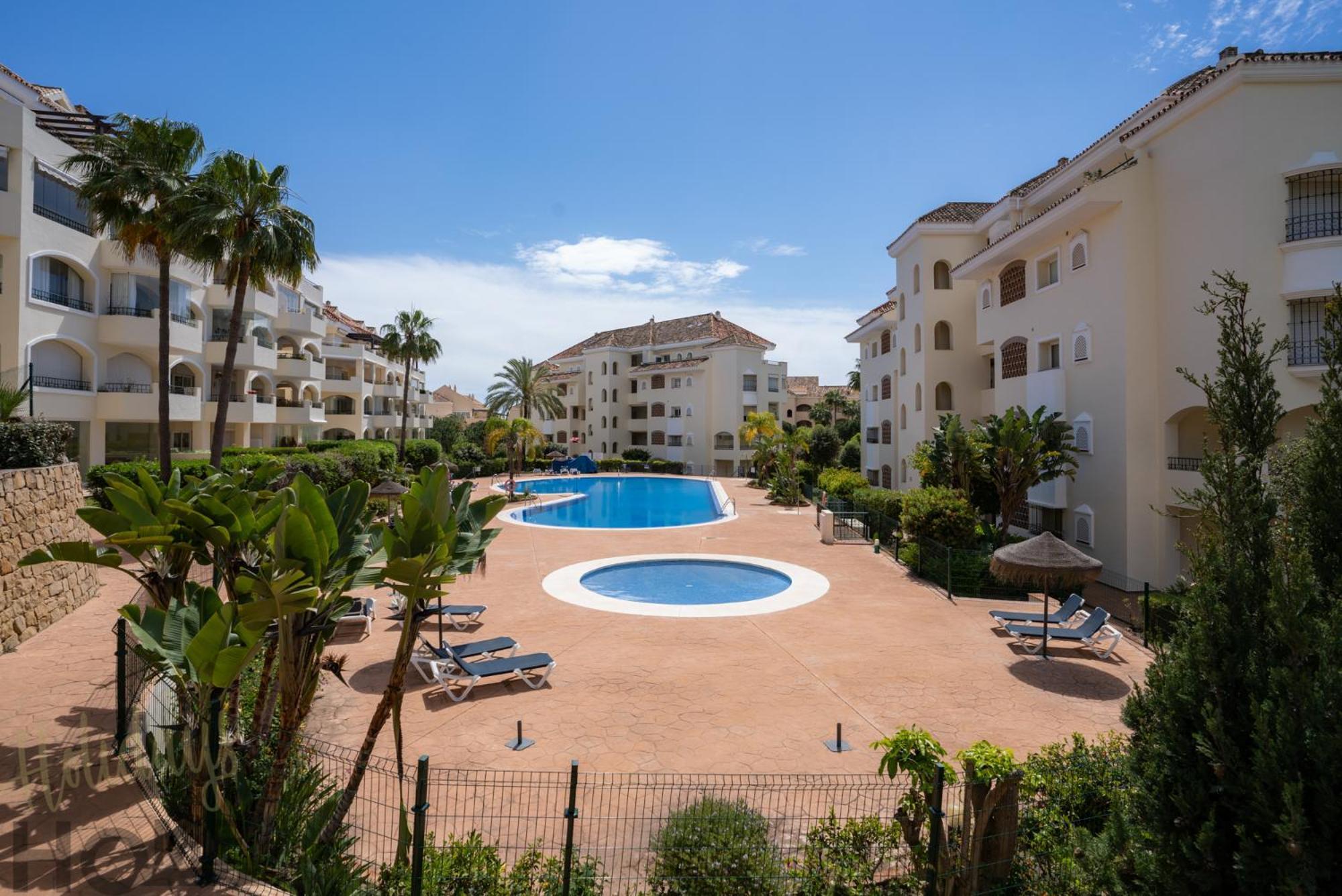 Ferienwohnung Hacienda Playa Elviria 300 M Playa,Jardin , 2 Hab ,Marbella Exterior foto