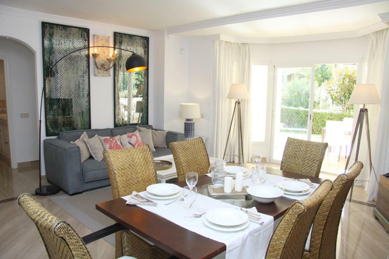 Ferienwohnung Hacienda Playa Elviria 300 M Playa,Jardin , 2 Hab ,Marbella Exterior foto
