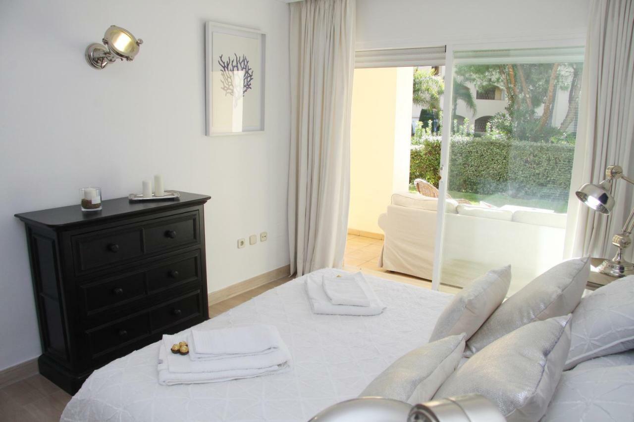 Ferienwohnung Hacienda Playa Elviria 300 M Playa,Jardin , 2 Hab ,Marbella Exterior foto