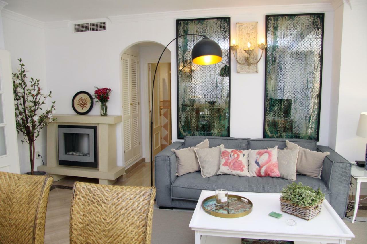 Ferienwohnung Hacienda Playa Elviria 300 M Playa,Jardin , 2 Hab ,Marbella Exterior foto